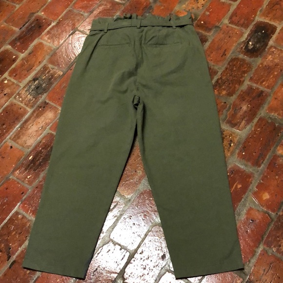 7 For All Mankind paper bag pants ultra high rise sz L - Picture 8 of 13